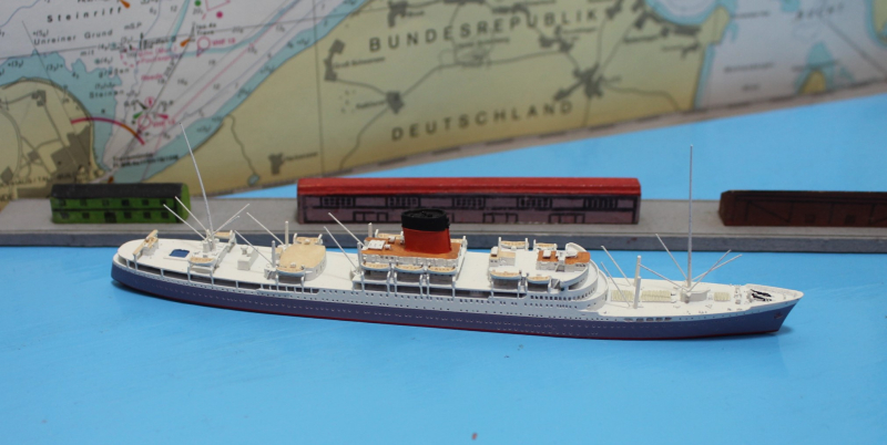 Passenger vessel "Pretoria Castle" Union Castle Line (1 p.) UK 1948 Albatros AL 151
